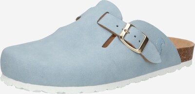 thies Hausschuh in rauchblau, Produktansicht