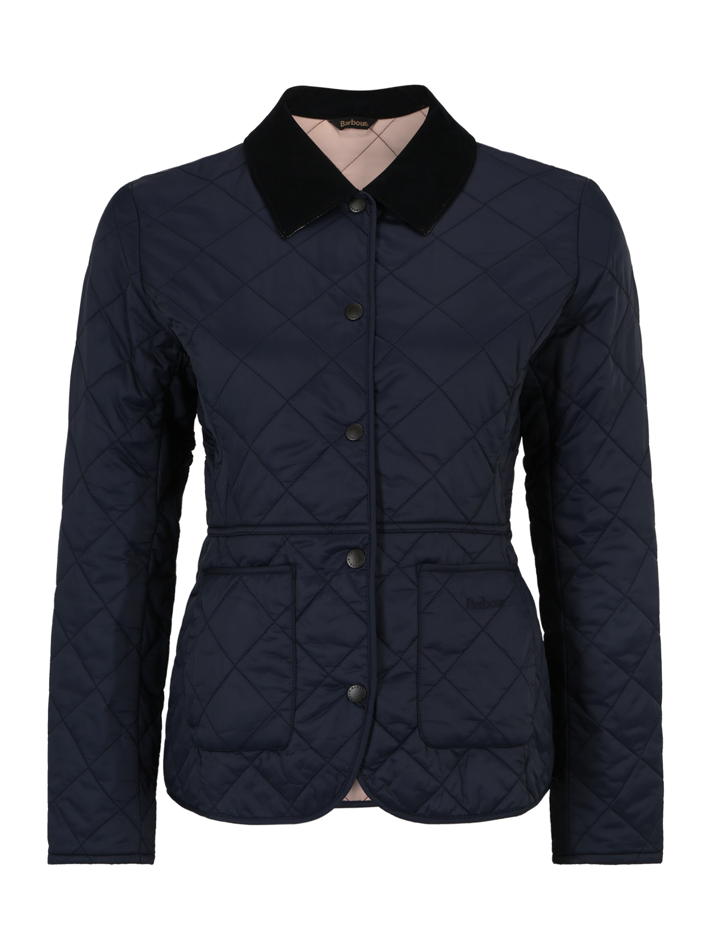 Barbour Φθινοπωρινό και ανοιξιάτικο μπουφάν σε μπλε: μπροστά