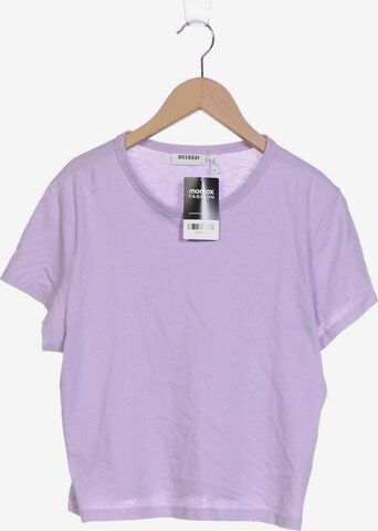 WEEKDAY Top & Shirt in M in Purple: front