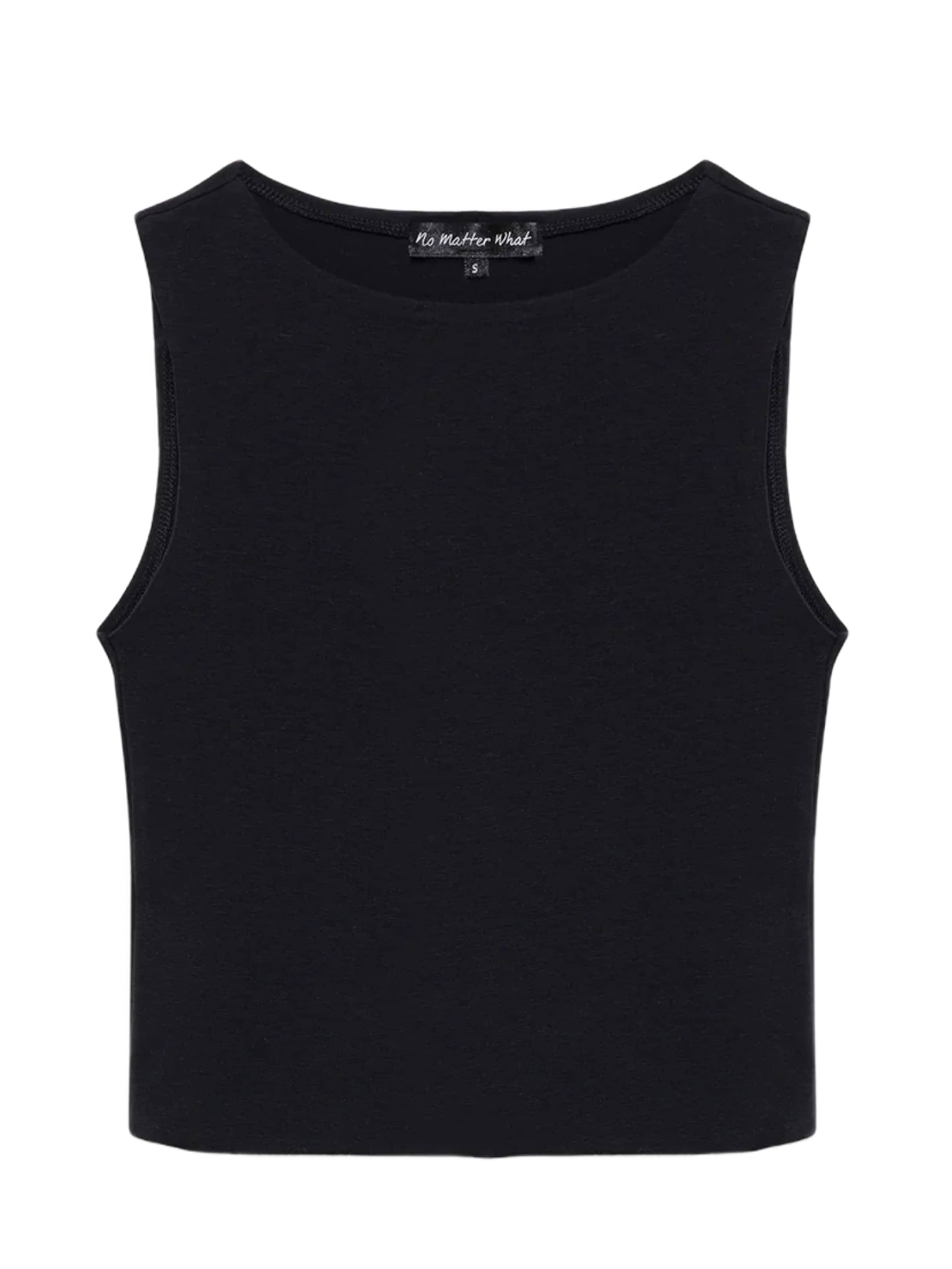 Haut No Matter What en noir : devant