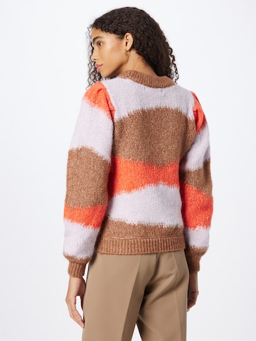 VERO MODA Sweater 'MARIANNE' in Brown