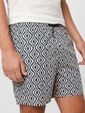 BLEND Regular Shorts in Blau