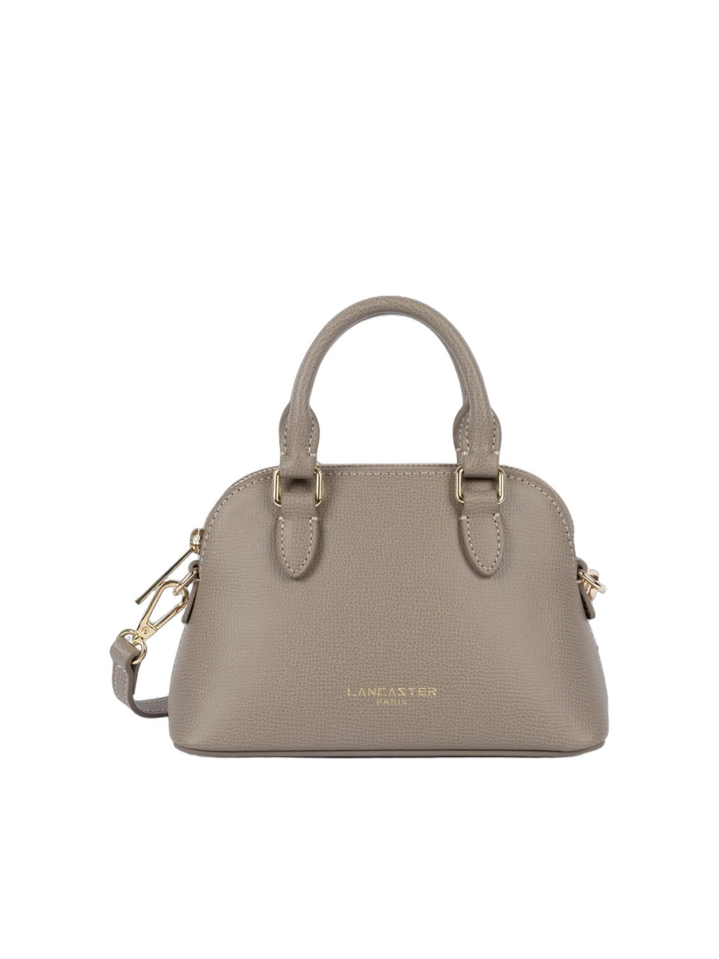 LANCASTER Paris - Bolso de mano 'Sierra Jia' en gris: frente