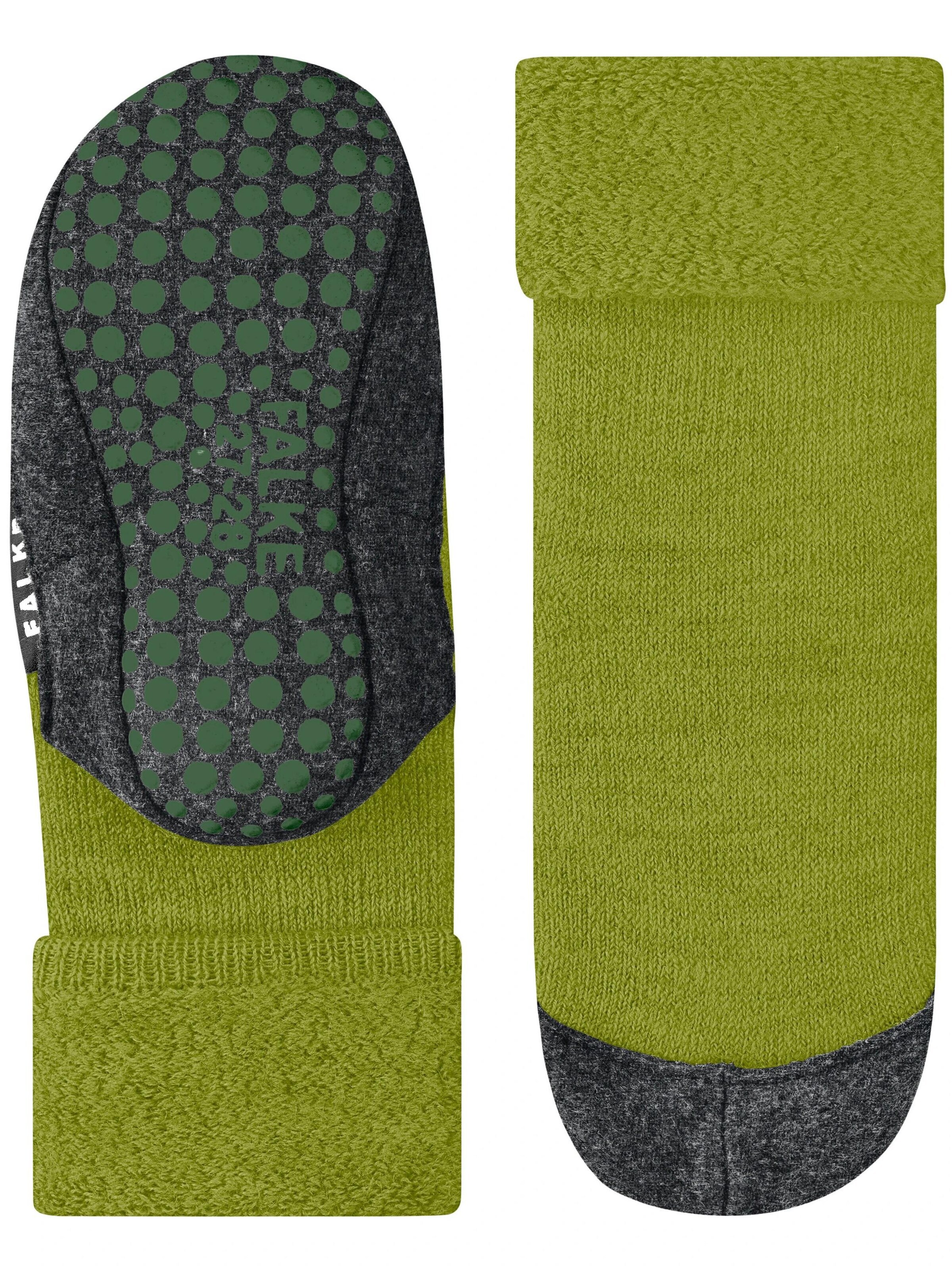 FALKE Socks 'Cosyshoe Teens' in Green