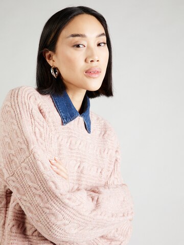 ABOUT YOU Pullover 'Deborah' in Pink