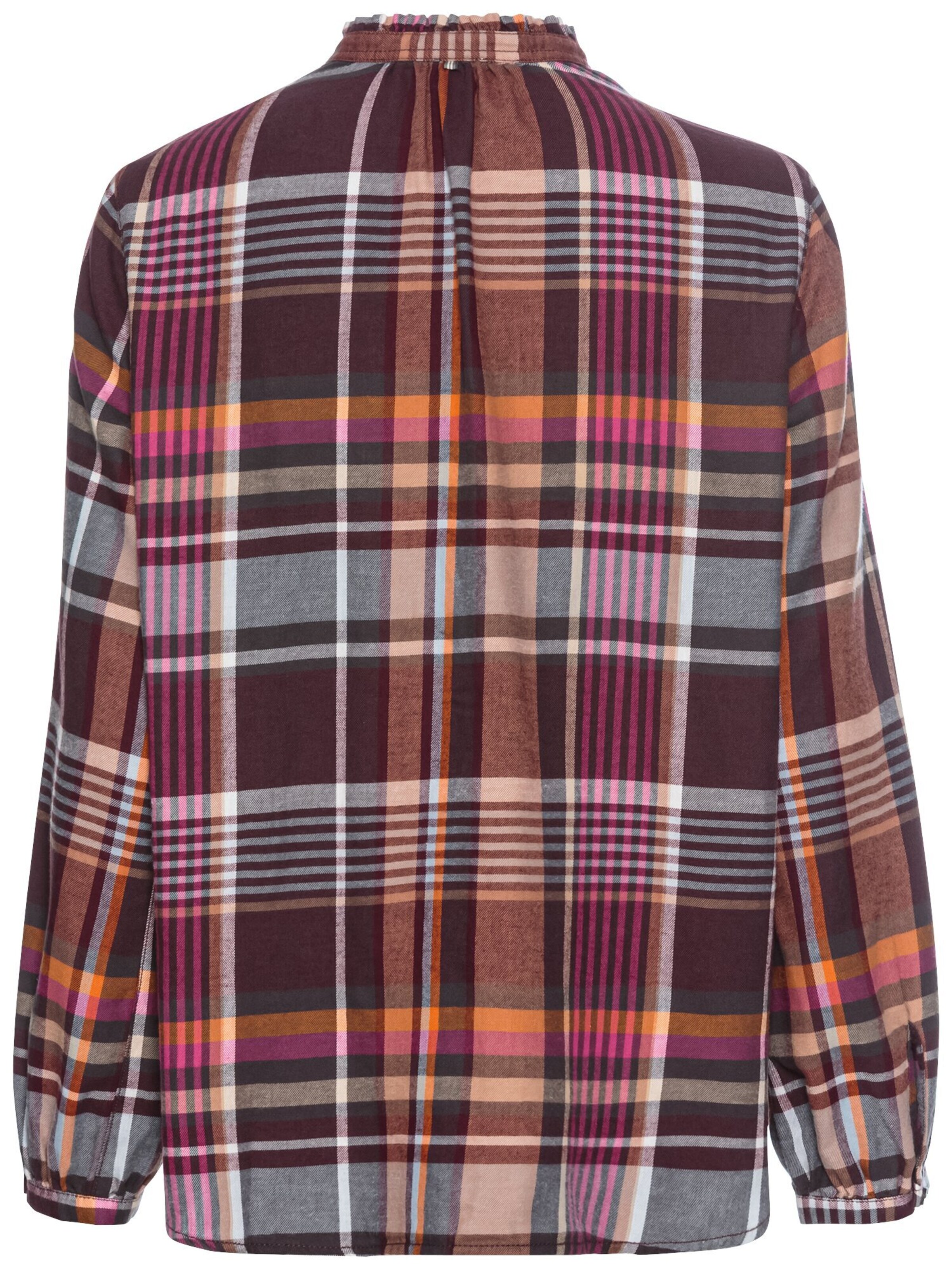 CAMEL ACTIVE Karobluse mit Stehkragen in Rot