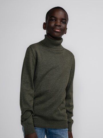 Petrol Industries Sweater 'Wasilla' in Green: front