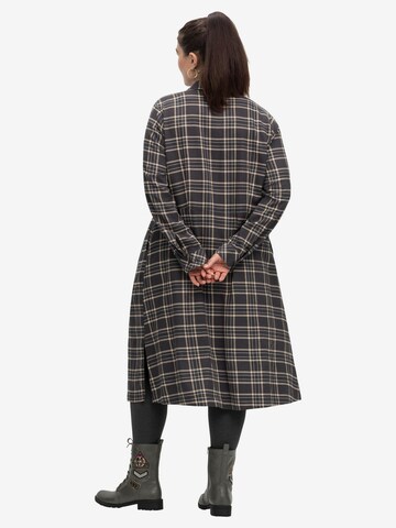 SHEEGO Shirt Dress in Grey