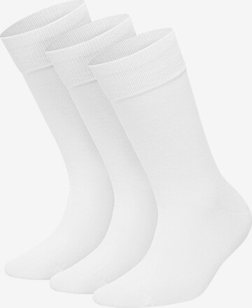 DillySocks Socks in White: front