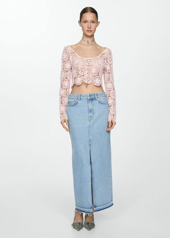 MANGO Sweater 'Boda' in Pink