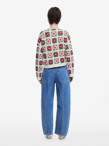Desigual - Cárdigan en blanco