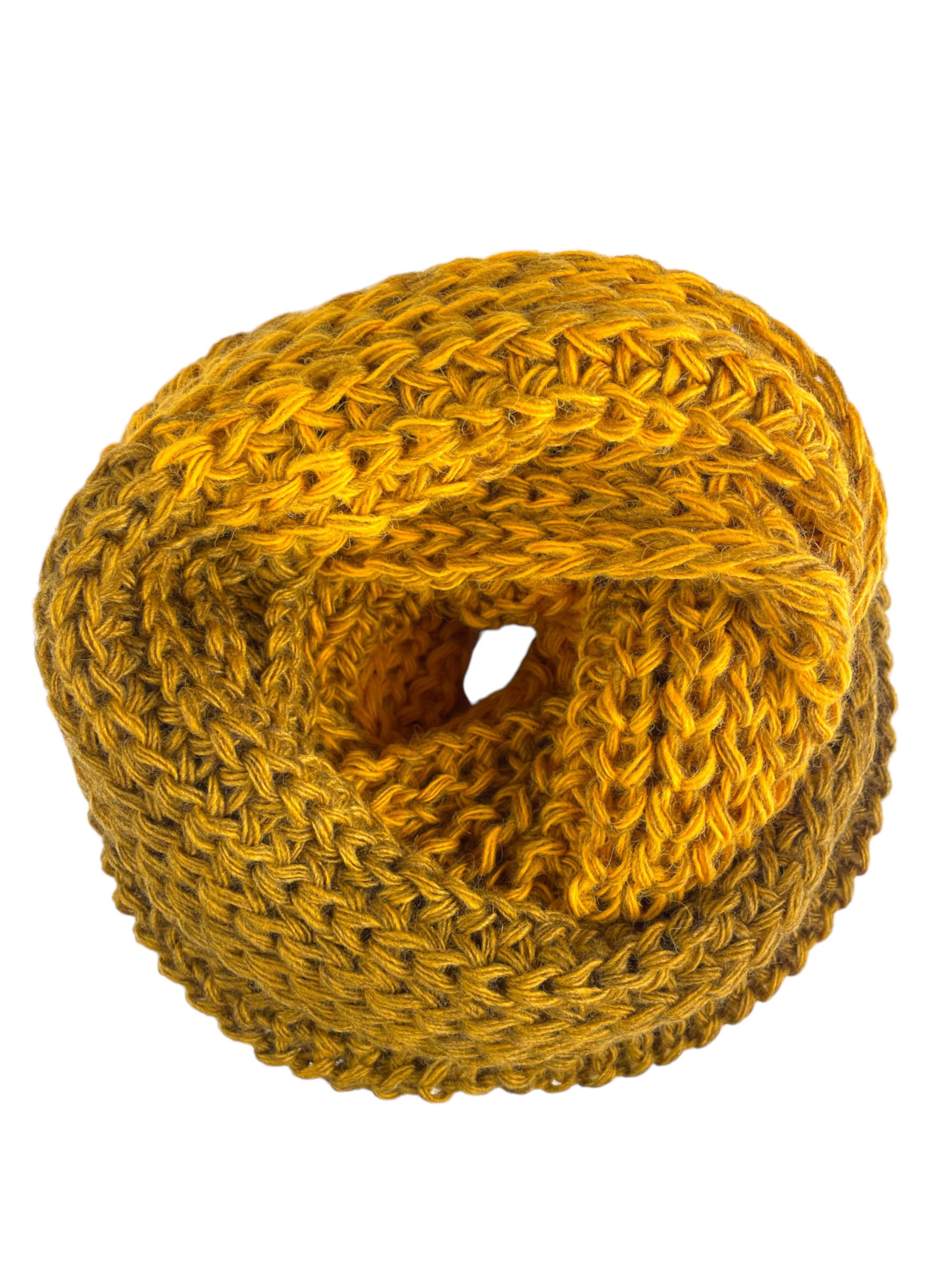 Kumixi Beanie 'Set: Mütze & Loop Schal' in Yellow