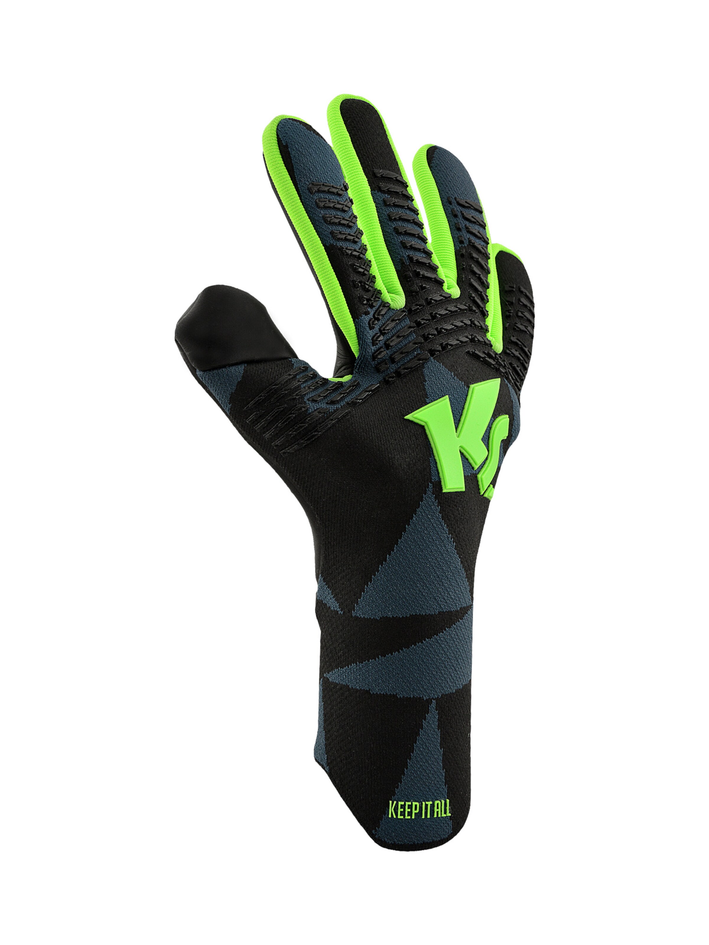 KEEPERsport Sporthandschuhe in Schwarz