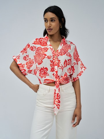 Salsa Jeans Blouse in Red: front