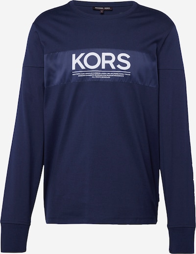 Michael Kors Camiseta en azul oscuro / blanco, Vista del producto