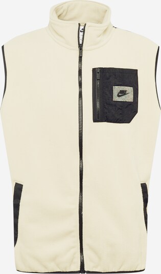Nike Sportswear Weste in beige / schwarz, Produktansicht