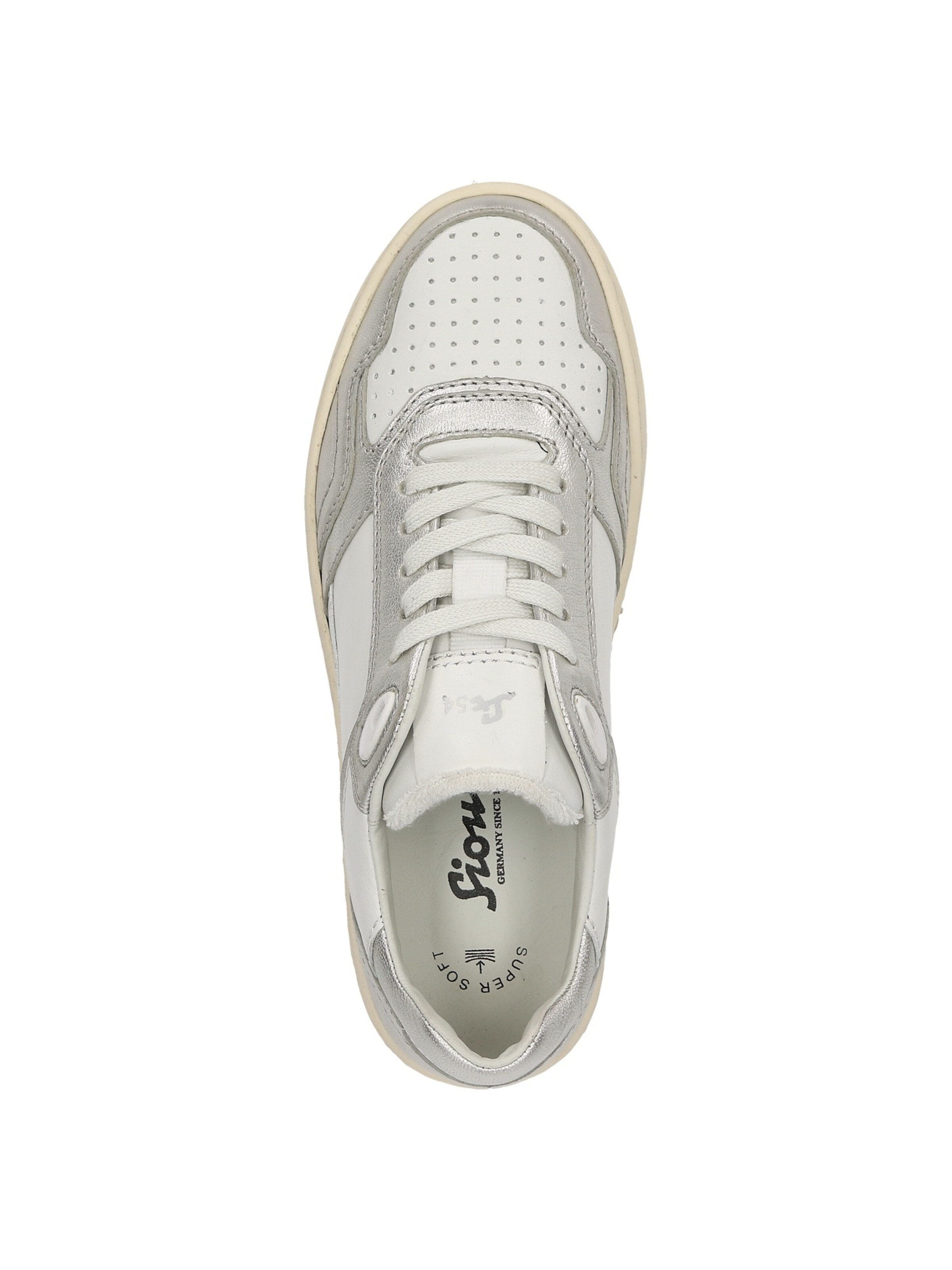 SIOUX Sneakers laag 'Tedroso' in Wit