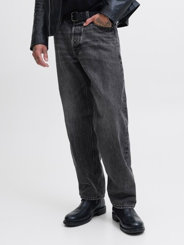 JACK & JONES - Loosefit Vaquero 'JJIEDDIE JJCOOPER' en negro: frente