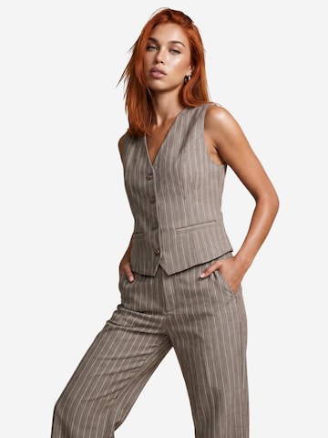 Costume 'Gilet Poliestere Gessato 95105' I AM en beige : devant