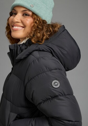 KangaROOS Winterjacke in Schwarz
