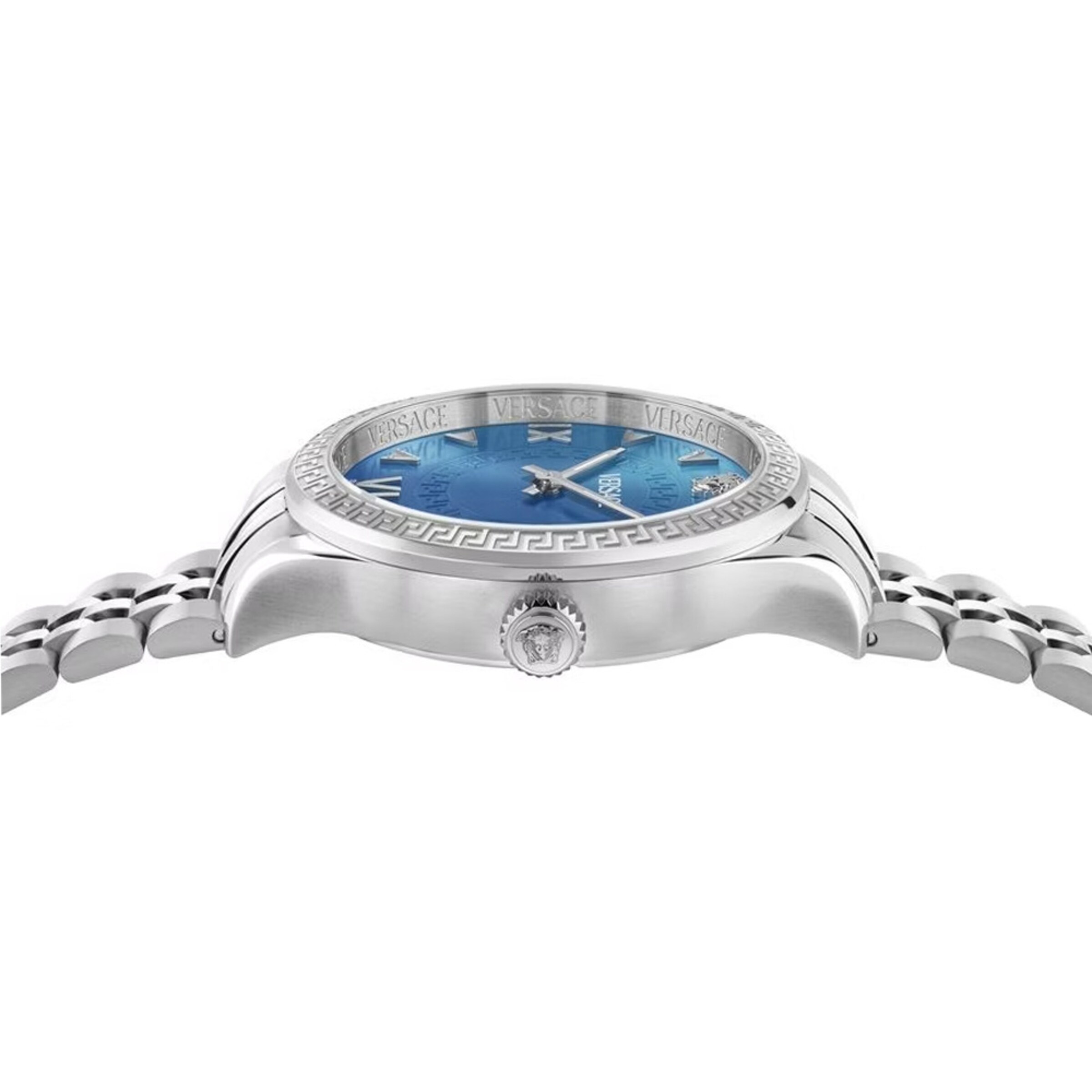 VERSACE Analoog horloge in Blauw
