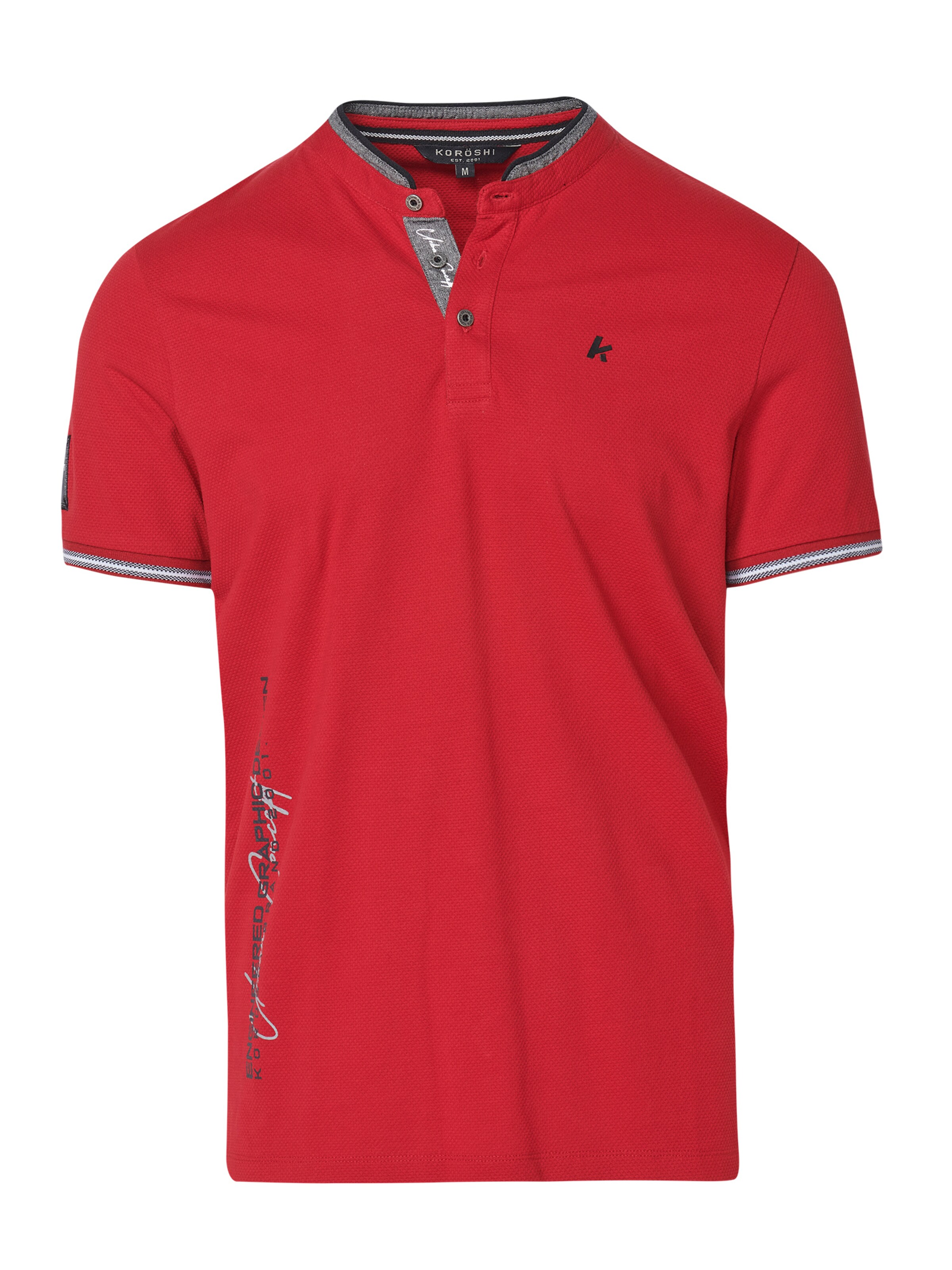 KOROSHI Тениска в червено: отпред