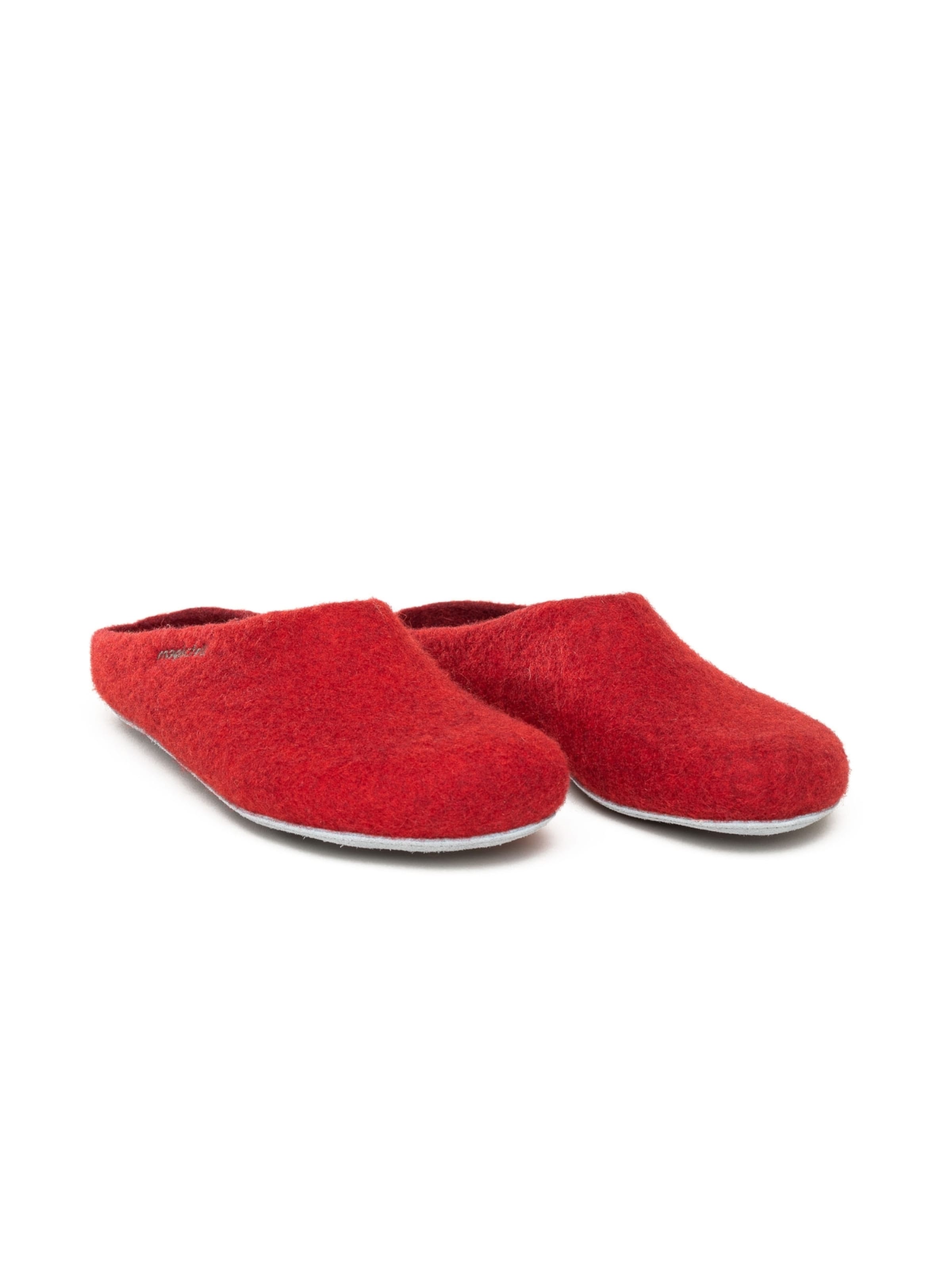 MagicFelt Slippers 'Filzpantoffel AP 701' in Red
