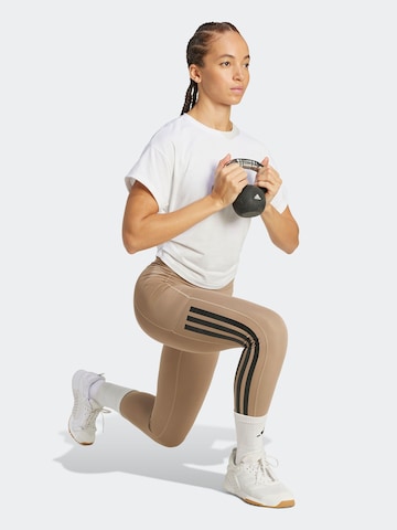 ADIDAS PERFORMANCE Funkčné tričko 'Power' - Biela