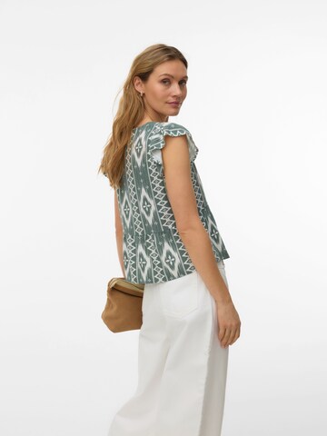 VERO MODA Blouse 'VMMYMILO' in Groen