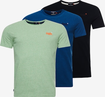 Superdry T-Shirt 'Ol' in Blau: predná strana