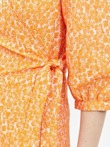 SELECTED FEMME Kjole 'Jacquard' i orange