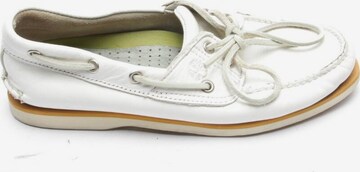 TIMBERLAND Flats & Loafers in 36 in White: front