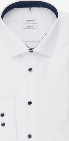 Coupe regular Chemise business ' Regular ' SEIDENSTICKER en blanc