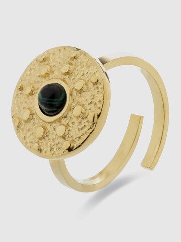 Luxenter - Anillo 'Elknu' en oro: frente