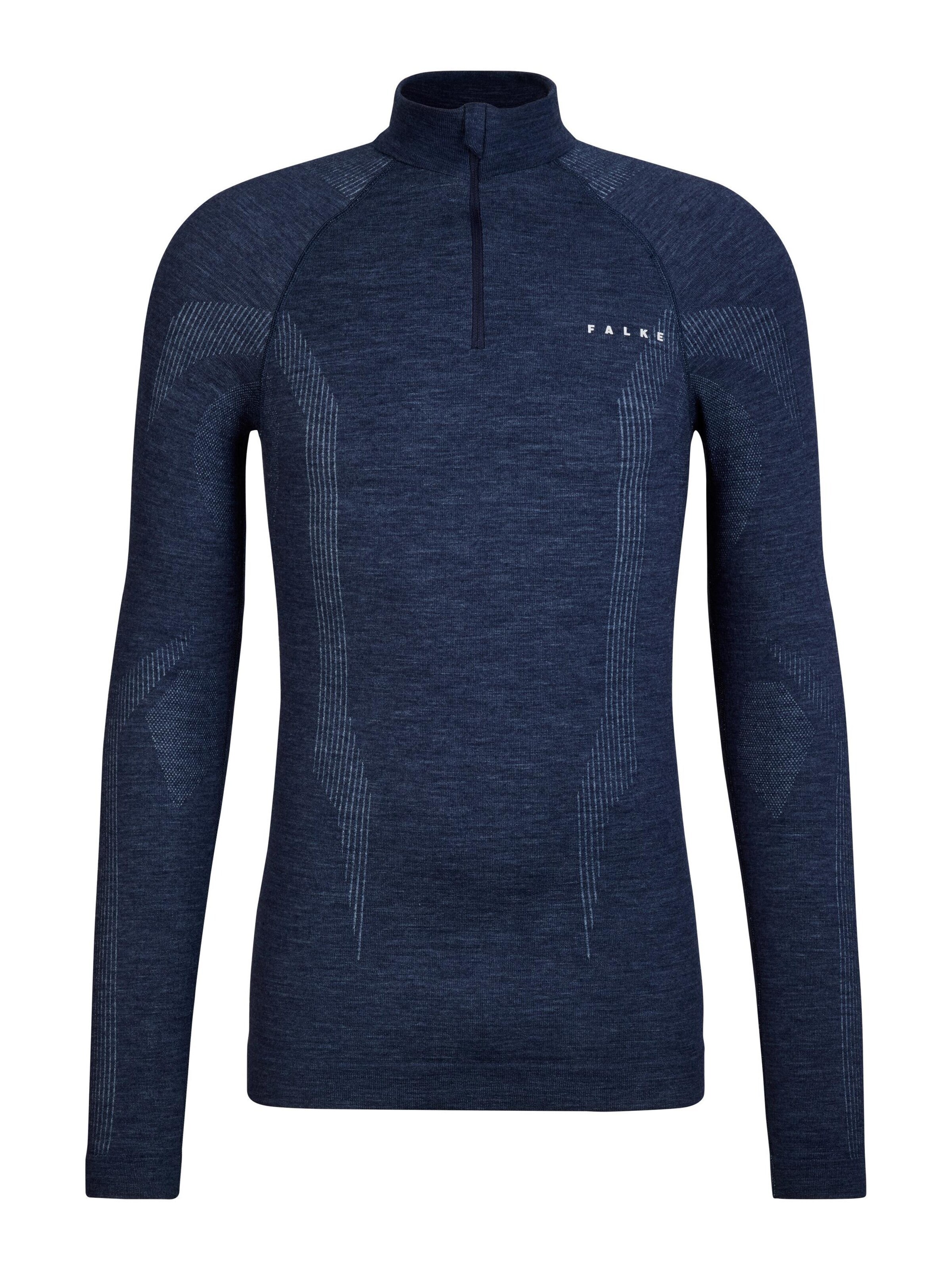 FALKE Base Layer in Blue: front