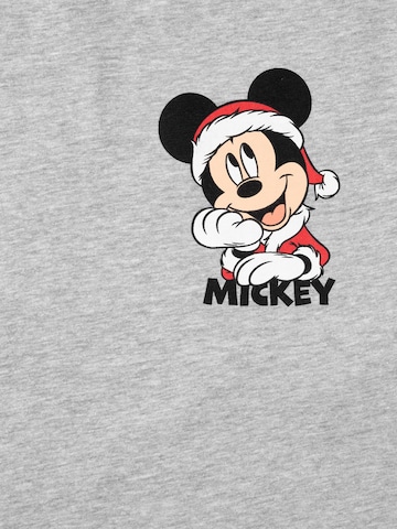 MICKEY MOUSE Pyjama lang 'Disney XMAS Christmas'‌‌ in Grau