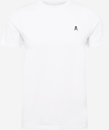 Scalpers ´T-Shirt in Weiß: predná strana