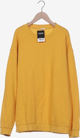 AMERICAN VINTAGE Sweatshirt & Zip-Up Hoodie in S in Yellow: front