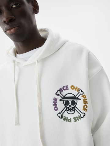 Pull&Bear Sweatshirt in White