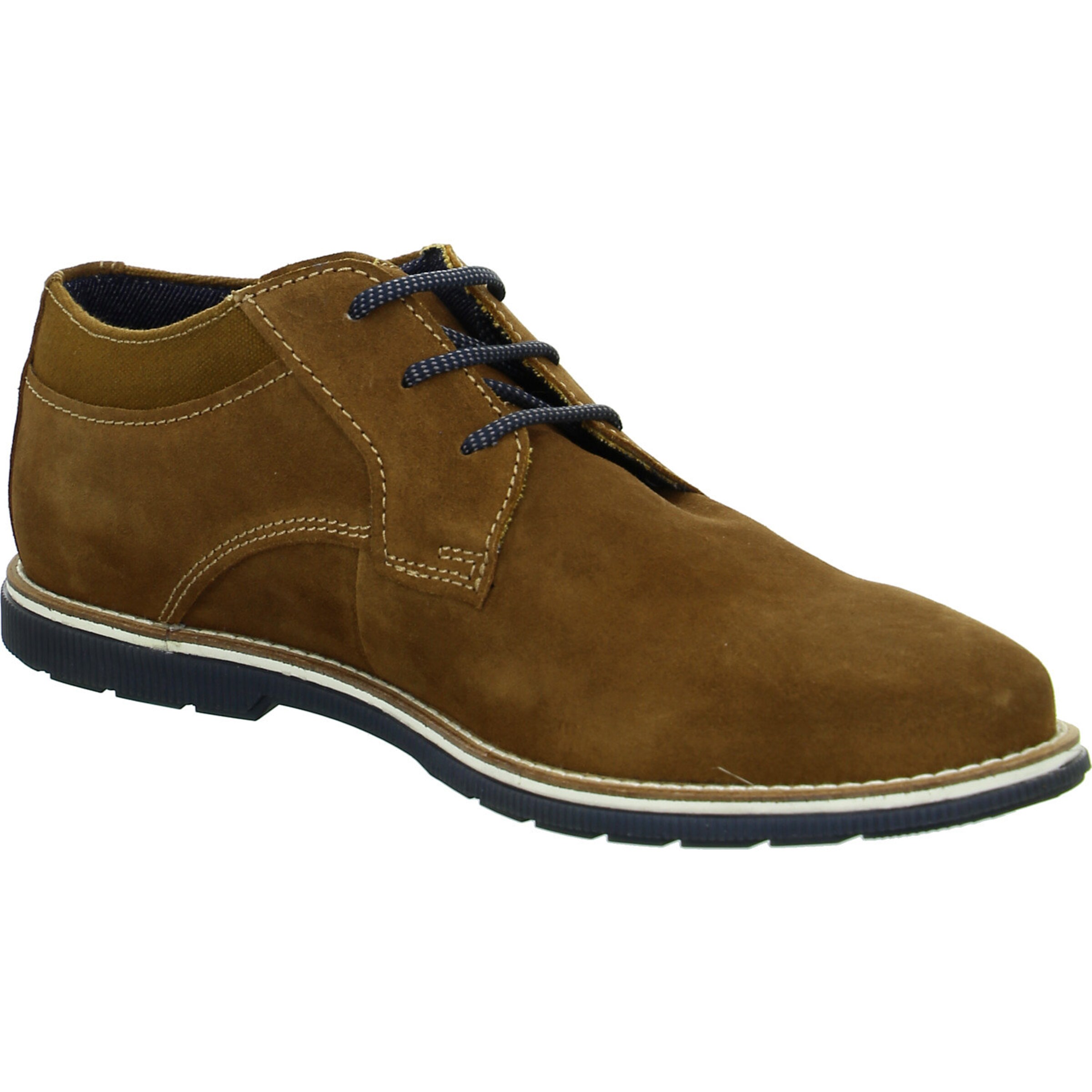 Männer Halbschuhe bugatti Schnürschuh 'Faustino' in Cognac - PW14908 Männer Halbschuhe bugatti Schnürschuh 'Faustino' in Cognac - PW14908