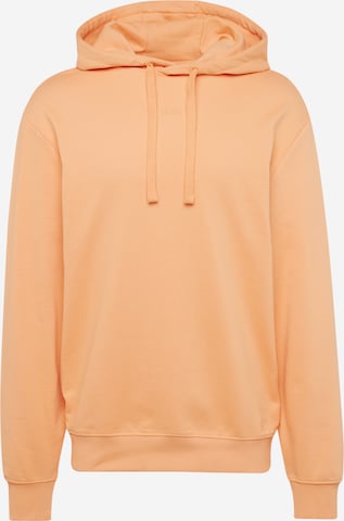 HUGO Red Sweatshirt 'Dapo' in Orange: predná strana