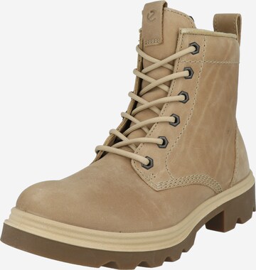 ECCO Veterlaarsjes 'Grainer' in Beige: voorkant