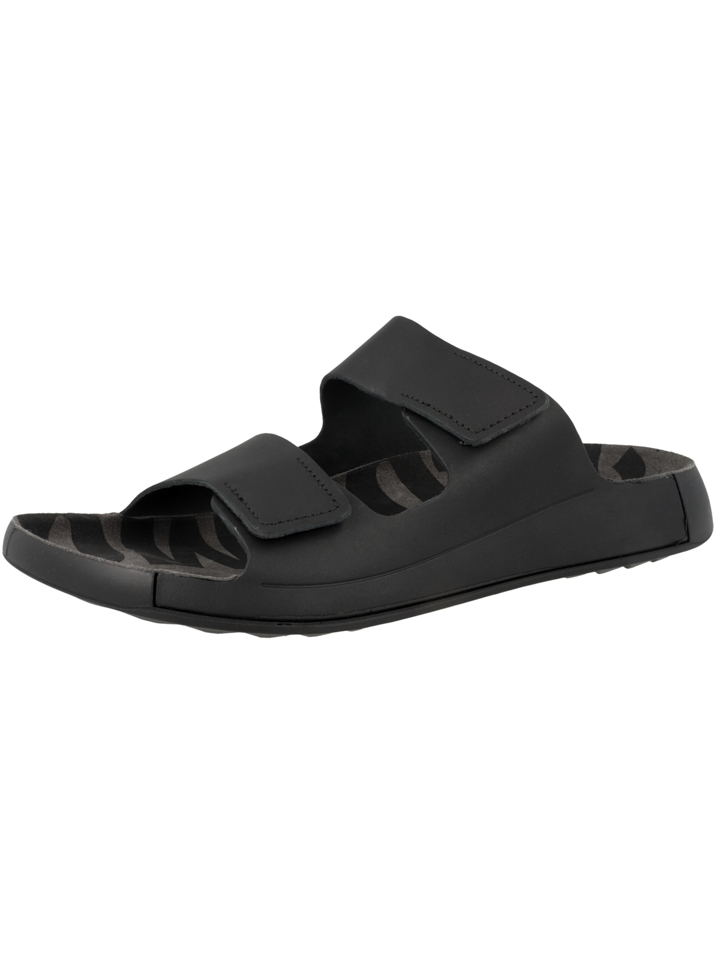 Mule ECCO en noir : devant