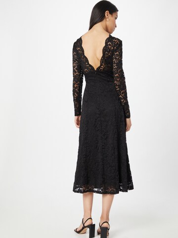 Skirt & Stiletto Evening Dress 'Evalina' in Black
