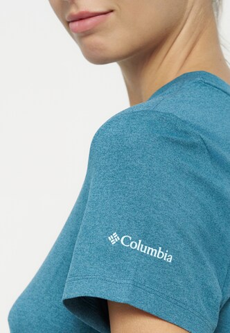 COLUMBIA Toiminnallinen paita 'Parsons Point' värissä sininen