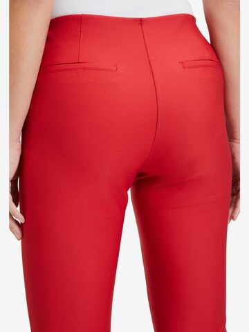 Slimfit Pantaloni di Betty Barclay in rosso