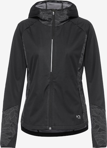 Kari Traa Athletic Jacket 'VILDE THERMAL' in Black: front