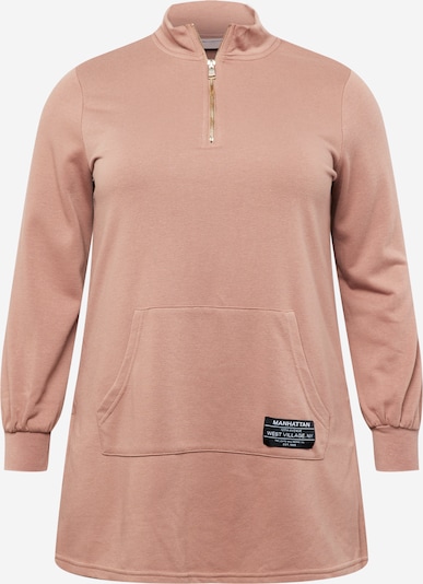 ONLY Carmakoma Robe en rose ancienne, Vue avec produit