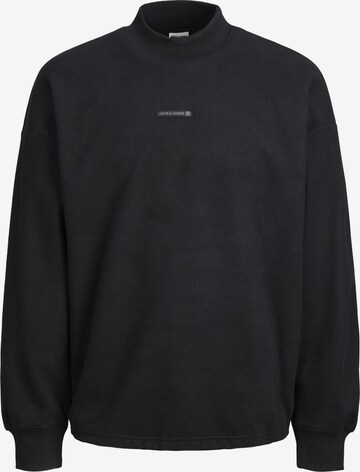 JACK & JONES Sweatshirt i sort: forside