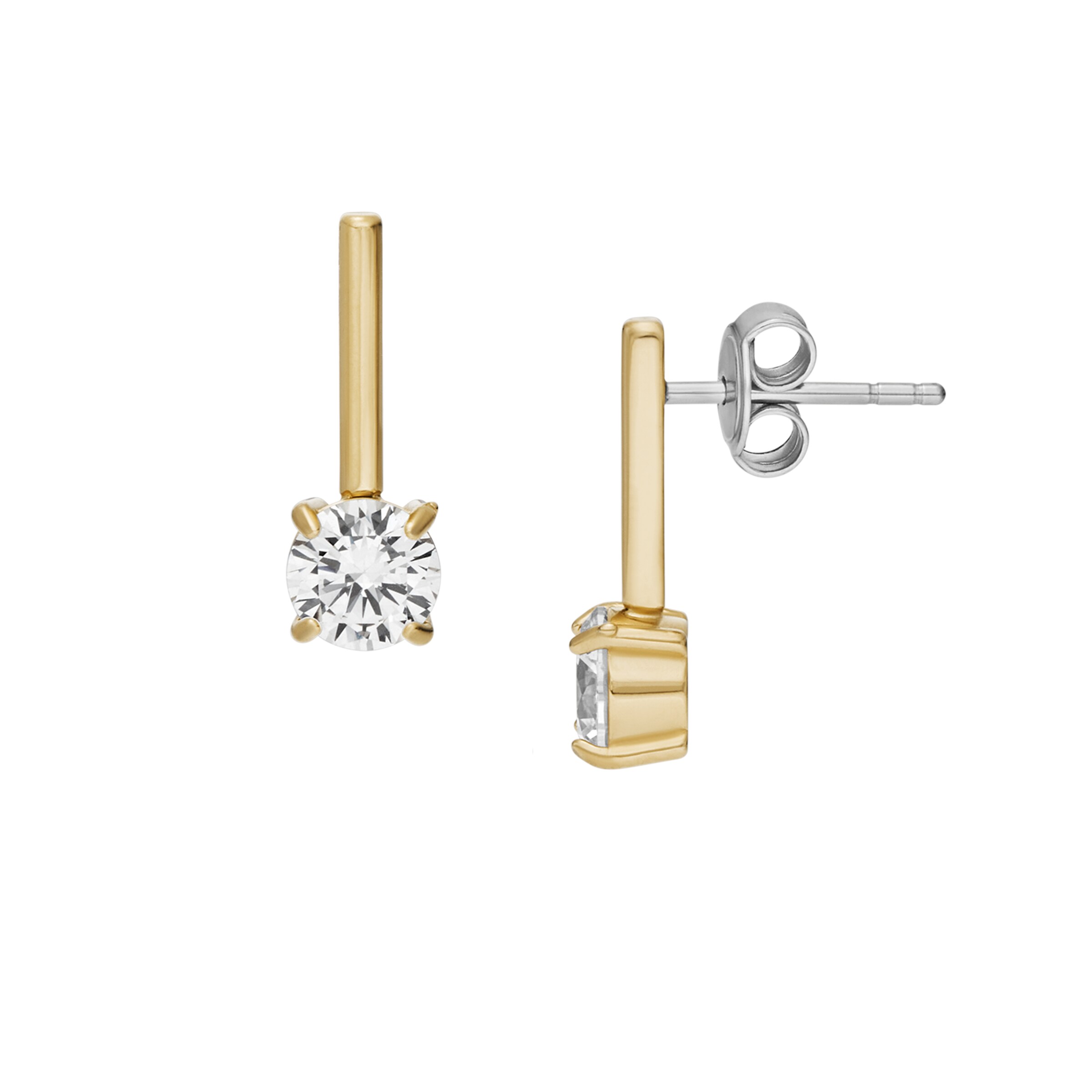 FOSSIL Earrings 'Ellis' in Gold